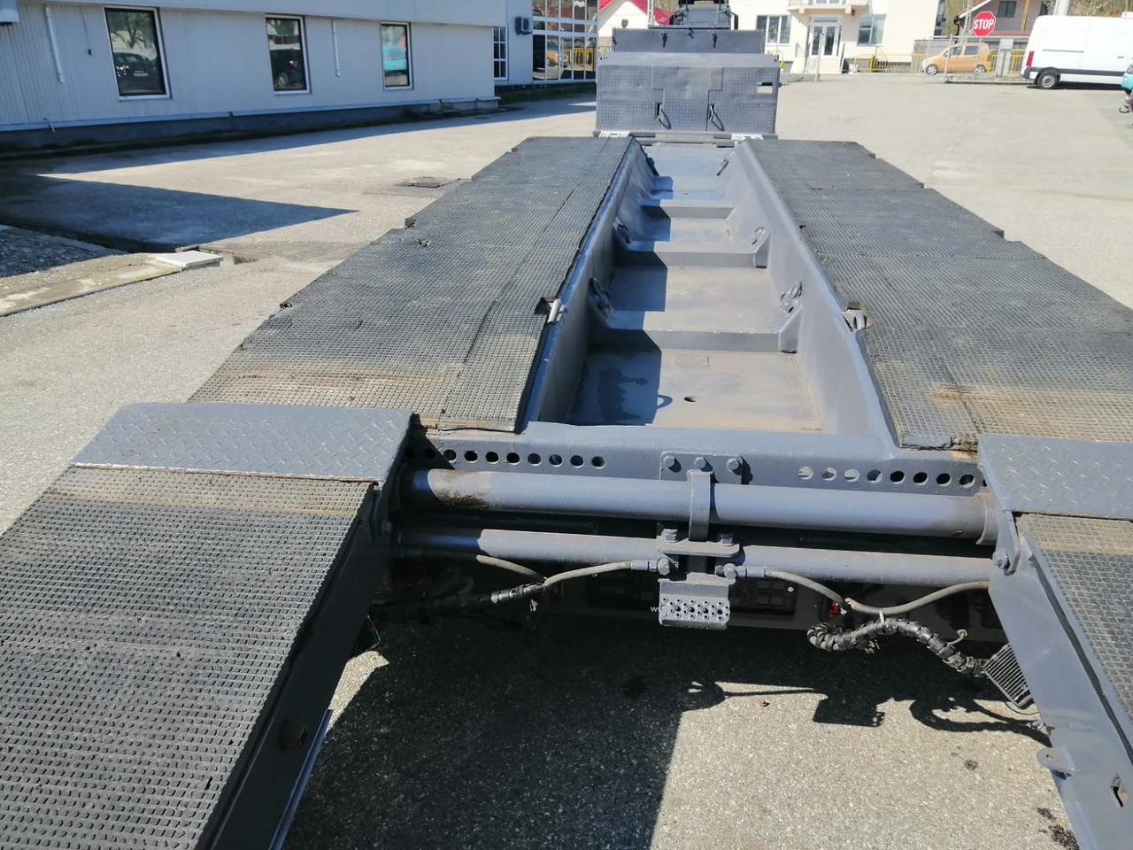Leasing  Langendorf Trailer-Tiefbett, 4 Axe, 59 to, extension, TOP !!! Langendorf Trailer-Tiefbett, 4 Axe, 59 to, extension, TOP !!!: afbeelding 10
