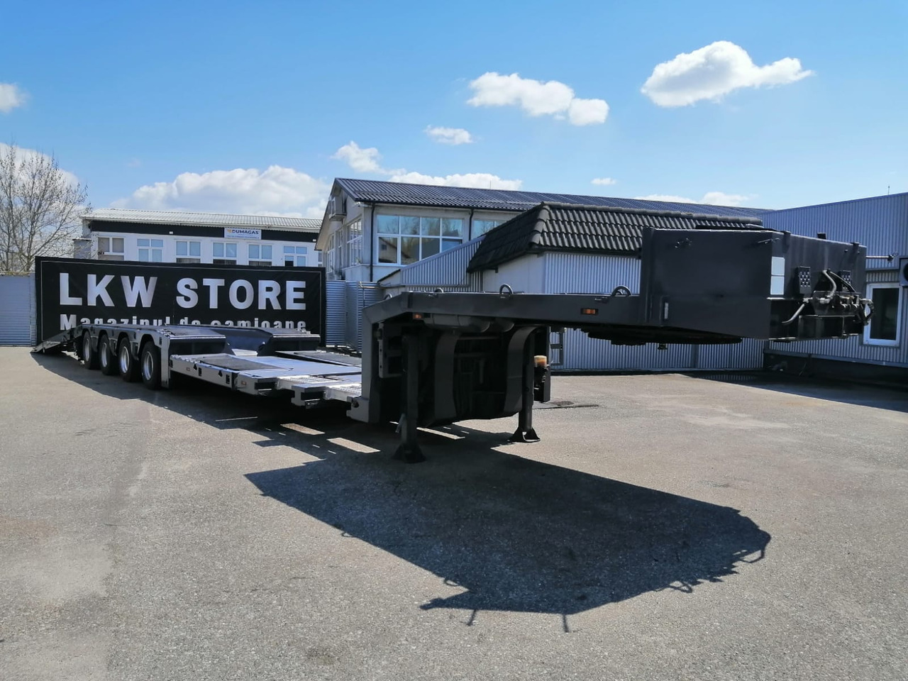 Leasing  Langendorf Trailer-Tiefbett, 4 Axe, 59 to, extension, TOP !!! Langendorf Trailer-Tiefbett, 4 Axe, 59 to, extension, TOP !!!: afbeelding 6