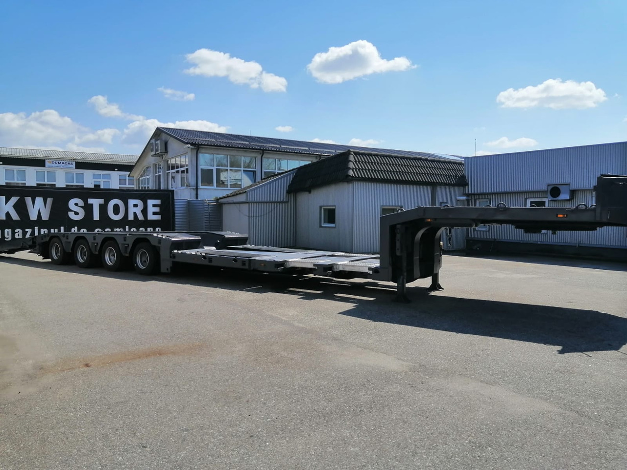 Langendorf Trailer-Tiefbett, 4 Axe, 59 to, extension, TOP !!! - Dieplader oplegger: afbeelding 2 Langendorf Trailer-Tiefbett, 4 Axe, 59 to, extension, TOP !!! - Dieplader oplegger: afbeelding 2