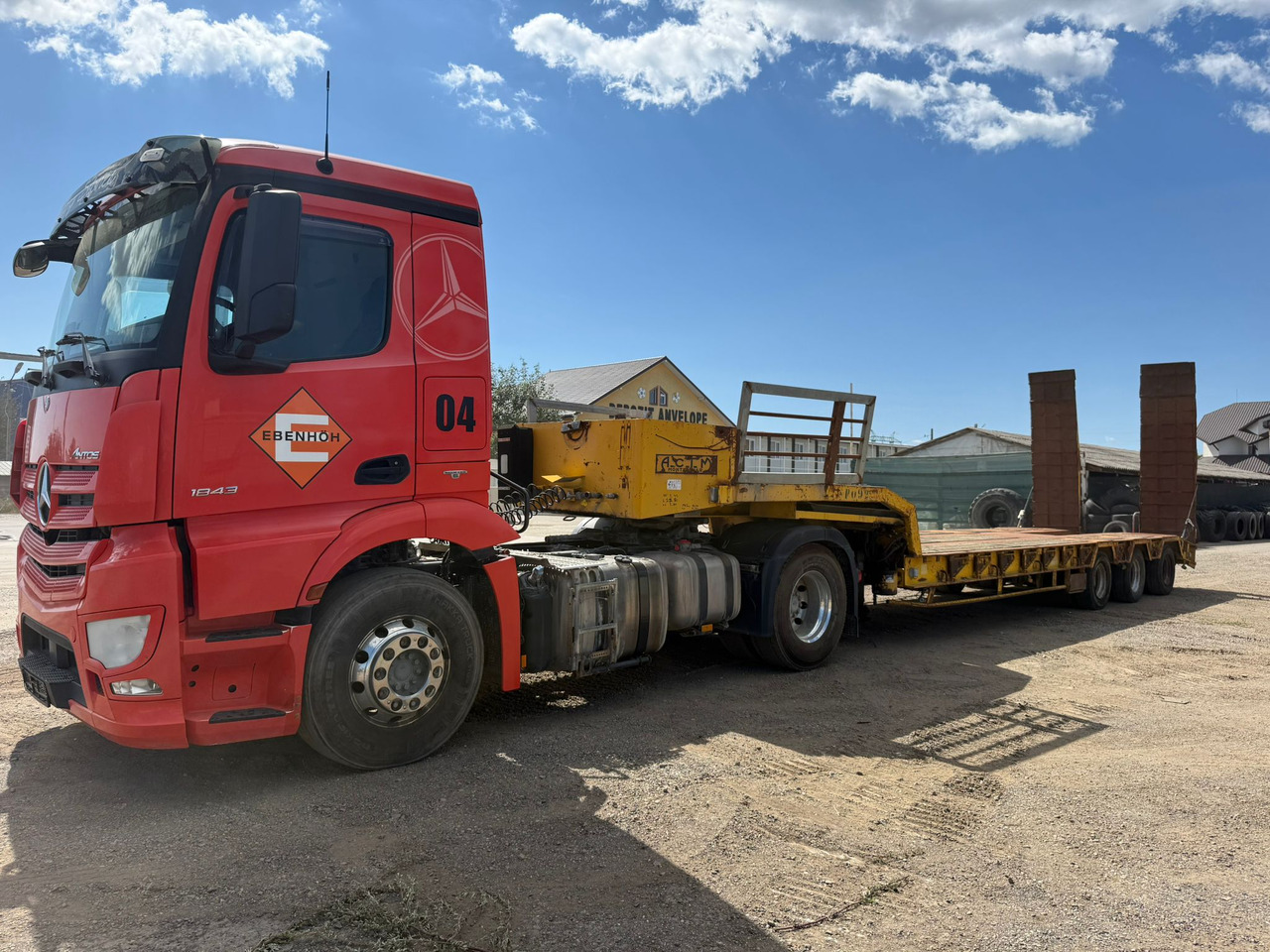 Mercedes-Benz Actros and Trailer ACTM Assembly - Trekker, Dieplader oplegger: afbeelding 5 Mercedes-Benz Actros and Trailer ACTM Assembly - Trekker, Dieplader oplegger: afbeelding 5