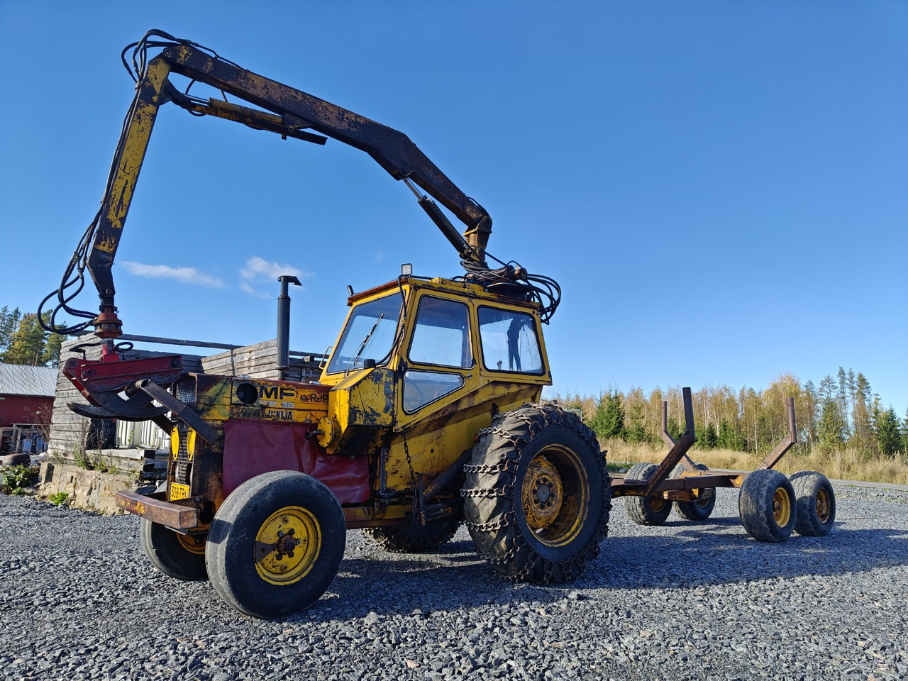MASSEY FERGUSON 50R Kärppä - Metsätraktoripaketti - Tractor: afbeelding 2 MASSEY FERGUSON 50R Kärppä - Metsätraktoripaketti - Tractor: afbeelding 2