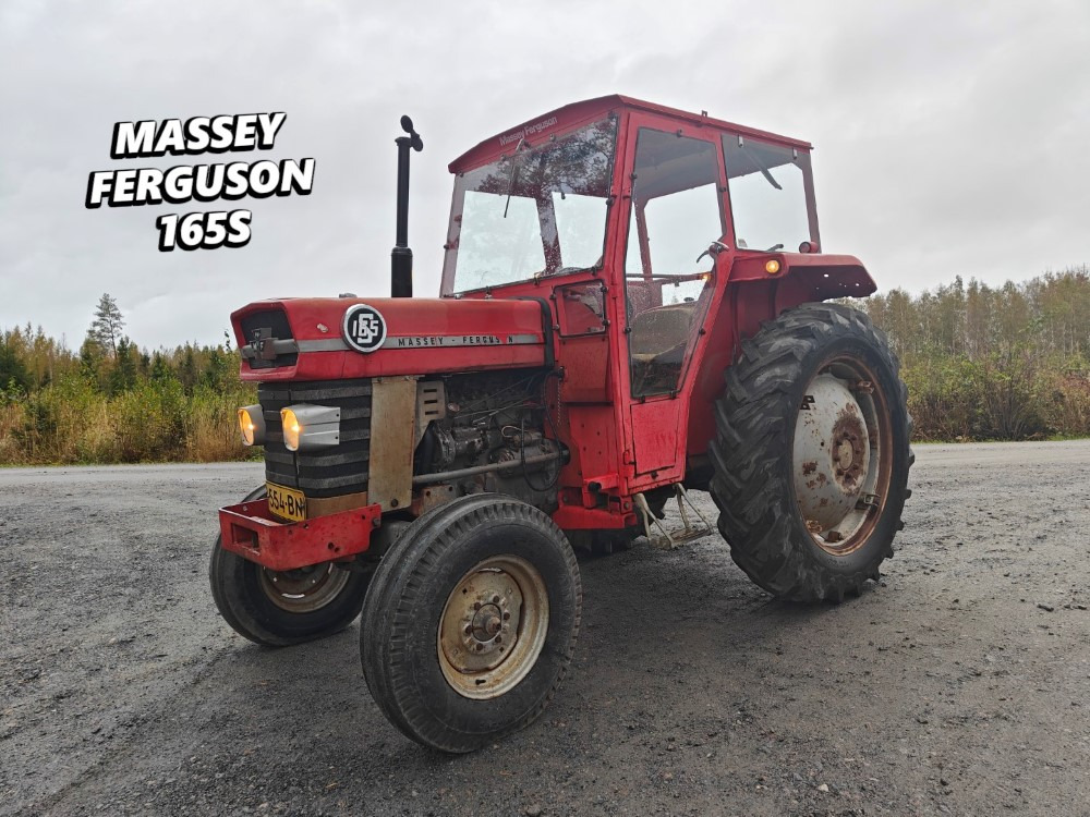Massey Ferguson 165S Lisähydrauliikalla, katso video! - Tractor: afbeelding 1 Massey Ferguson 165S Lisähydrauliikalla, katso video! - Tractor: afbeelding 1