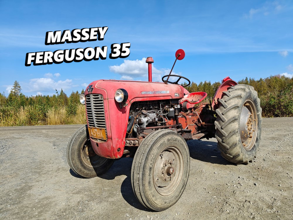 Massey Ferguson 35 traktori alkuperäiskuntoinen, katso video! - Tractor: afbeelding 1 Massey Ferguson 35 traktori alkuperäiskuntoinen, katso video! - Tractor: afbeelding 1