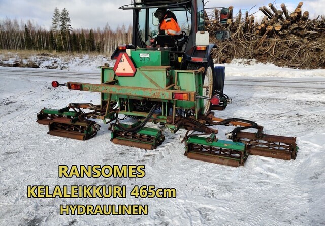 Ransomes kelaleikkuri 465cm hydraulinen - VIDEO - Klepelmaaier: afbeelding 1 Ransomes kelaleikkuri 465cm hydraulinen - VIDEO - Klepelmaaier: afbeelding 1