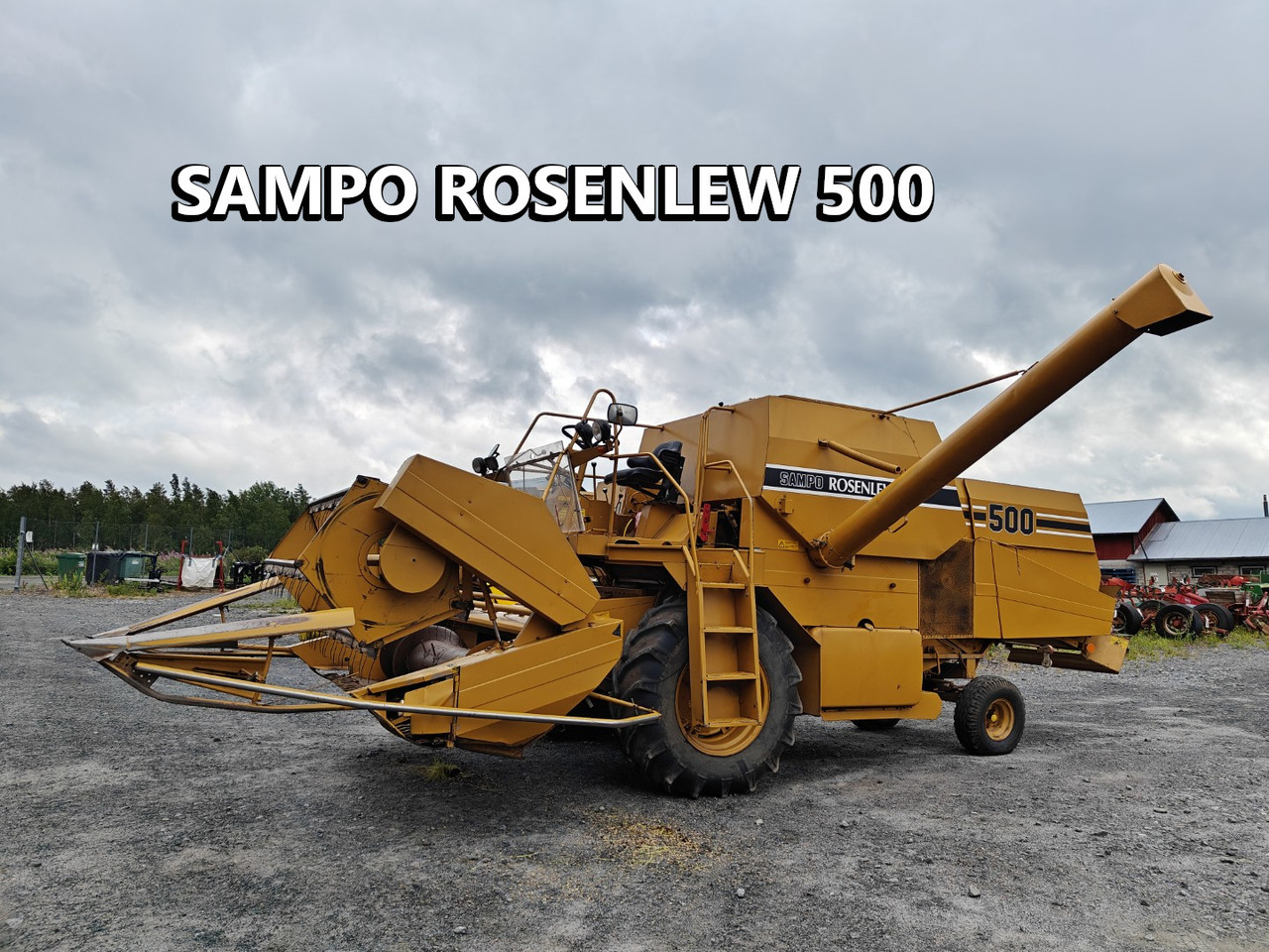 Sampo Rosenlew 500 - Maaidorser: afbeelding 1 Sampo Rosenlew 500 - Maaidorser: afbeelding 1