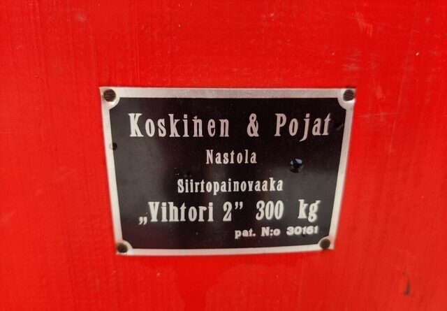 Vihtori 2 siirtopainovaaka - Apparatuur na de oogst: afbeelding 3 Vihtori 2 siirtopainovaaka - Apparatuur na de oogst: afbeelding 3