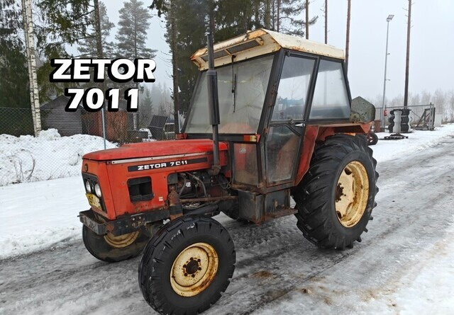 Zetor 7011 traktori - Tractor: afbeelding 1 Zetor 7011 traktori - Tractor: afbeelding 1