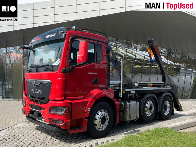 MAN TGS 26.480 6x2/4 BL CH Euro6 Pritarder Klima AHK - Kipper vrachtwagen: afbeelding 1 MAN TGS 26.480 6x2/4 BL CH Euro6 Pritarder Klima AHK - Kipper vrachtwagen: afbeelding 1