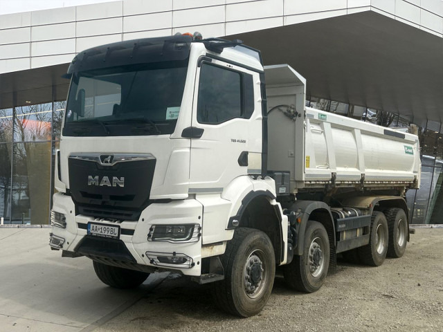 MAN TGS 41.520 8x6 BB CH - Kipper vrachtwagen: afbeelding 1 MAN TGS 41.520 8x6 BB CH - Kipper vrachtwagen: afbeelding 1