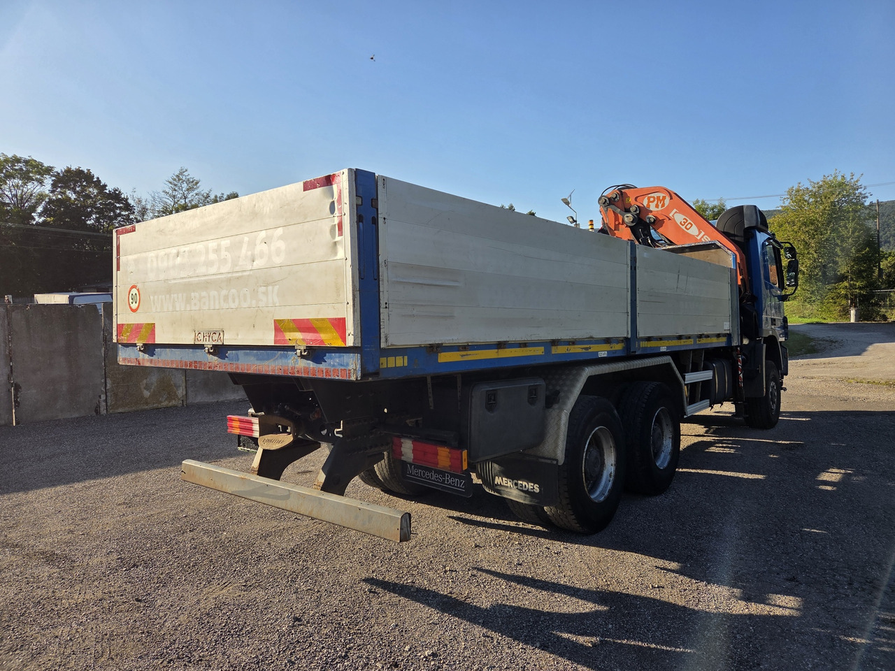 MERCEDES-BENZ ACTROS 3341 6x6 + CRANE PM 30 Radio Control - Vrachtwagen met open laadbak, Kraanwagen: afbeelding 4 MERCEDES-BENZ ACTROS 3341 6x6 + CRANE PM 30 Radio Control - Vrachtwagen met open laadbak, Kraanwagen: afbeelding 4