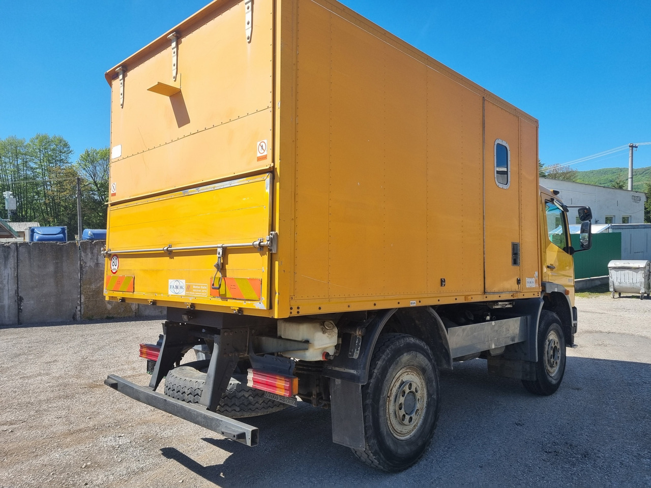 MERCEDES-BENZ ATEGO 1017 4x4 BOX + PTO - Bakwagen: afbeelding 4 MERCEDES-BENZ ATEGO 1017 4x4 BOX + PTO - Bakwagen: afbeelding 4