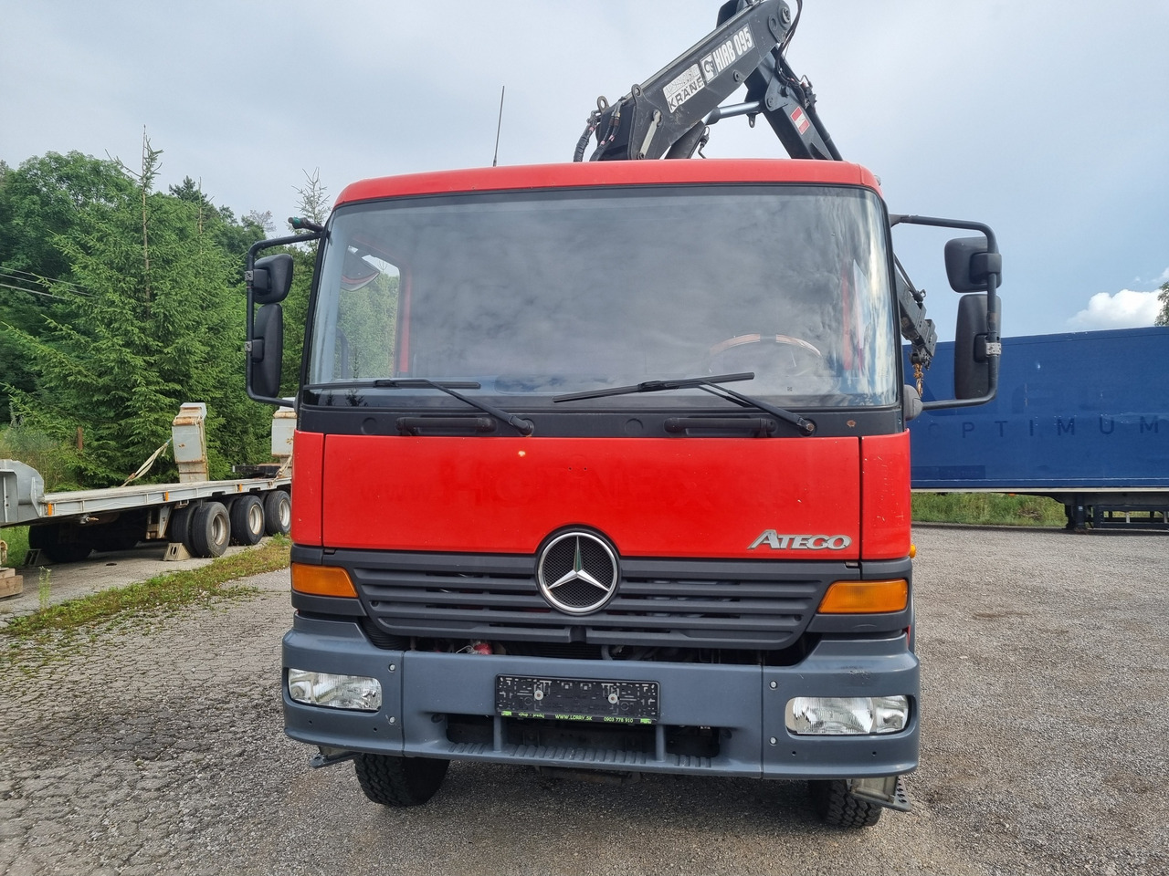 MERCEDES-BENZ ATEGO 1323 4x4 tipper + crane HIAB 095 - Kipper vrachtwagen, Kraanwagen: afbeelding 2 MERCEDES-BENZ ATEGO 1323 4x4 tipper + crane HIAB 095 - Kipper vrachtwagen, Kraanwagen: afbeelding 2