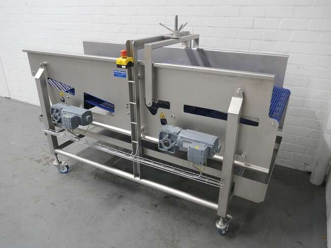 GEA flip-over drip-off conveyor Flip-over conveyor 650 - Transportband: afbeelding 4 GEA flip-over drip-off conveyor Flip-over conveyor 650 - Transportband: afbeelding 4