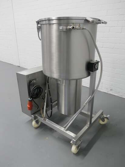 Glass vacuum tumbler VSM150 - Voedselverwerkende machine: afbeelding 4 Glass vacuum tumbler VSM150 - Voedselverwerkende machine: afbeelding 4
