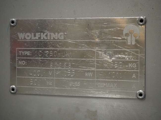 Voedselverwerkende machine Wolfking grinder C250UNI: afbeelding 12
