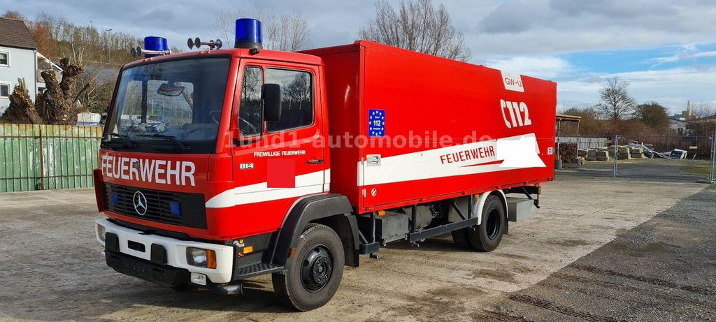 Mercedes-Benz 814 Feuerwehr GWG Edelstahl nur orig. 16.200km 814 Feuerwehr GWG Edelstahl nur orig. 16.200km - Brandweerwagen: afbeelding 1 Mercedes-Benz 814 Feuerwehr GWG Edelstahl nur orig. 16.200km 814 Feuerwehr GWG Edelstahl nur orig. 16.200km - Brandweerwagen: afbeelding 1