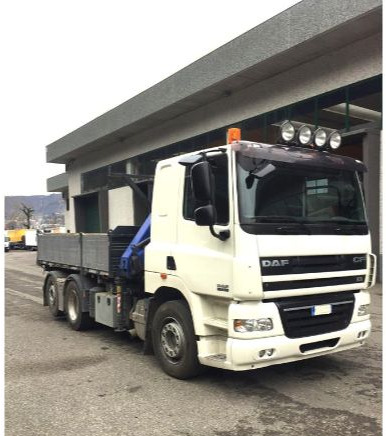 Daf CF85cf85.410 - Kipper vrachtwagen, Kraanwagen: afbeelding 1 Daf CF85cf85.410 - Kipper vrachtwagen, Kraanwagen: afbeelding 1