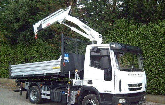Iveco EUROCARGOeurocargo 100e18 - Kipper vrachtwagen, Kraanwagen: afbeelding 1 Iveco EUROCARGOeurocargo 100e18 - Kipper vrachtwagen, Kraanwagen: afbeelding 1
