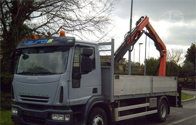 Iveco EUROCARGOeurocargo 160e25 - Vrachtwagen met open laadbak, Kraanwagen: afbeelding 1 Iveco EUROCARGOeurocargo 160e25 - Vrachtwagen met open laadbak, Kraanwagen: afbeelding 1
