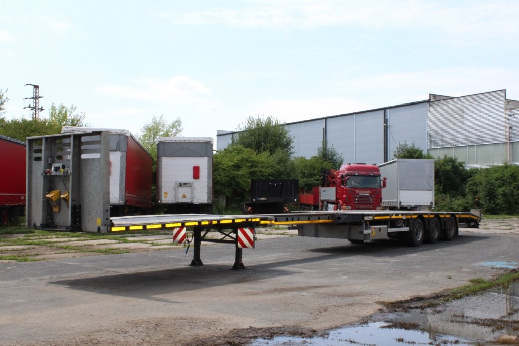 FAYMONVILLE MAX TRAILER MAX 200, ZVEDACÍ, ŘÍZENÁ NÁPRAVA - Open bak met boorden oplegger: afbeelding 4 FAYMONVILLE MAX TRAILER MAX 200, ZVEDACÍ, ŘÍZENÁ NÁPRAVA - Open bak met boorden oplegger: afbeelding 4