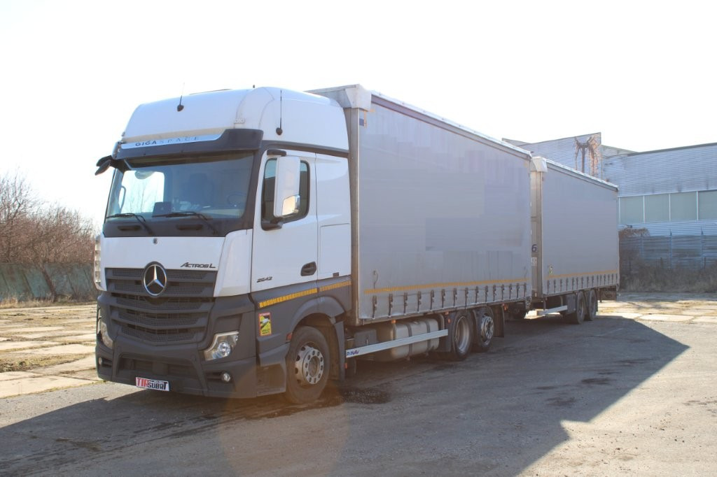 Mercedes-Benz Actros 2542 - Schuifzeilen vrachtwagen: afbeelding 2 Mercedes-Benz Actros 2542 - Schuifzeilen vrachtwagen: afbeelding 2