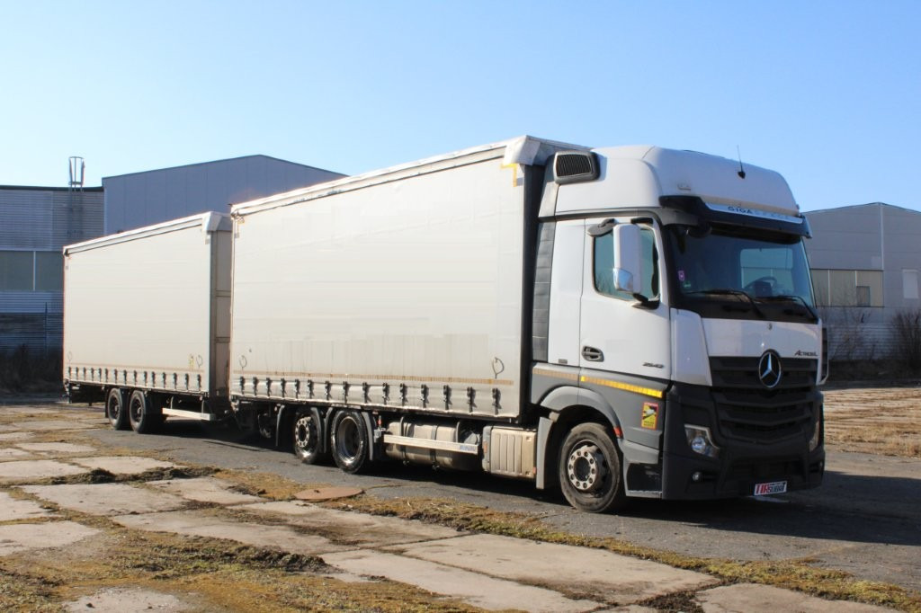 Mercedes-Benz Actros 2542 - Schuifzeilen vrachtwagen: afbeelding 1 Mercedes-Benz Actros 2542 - Schuifzeilen vrachtwagen: afbeelding 1