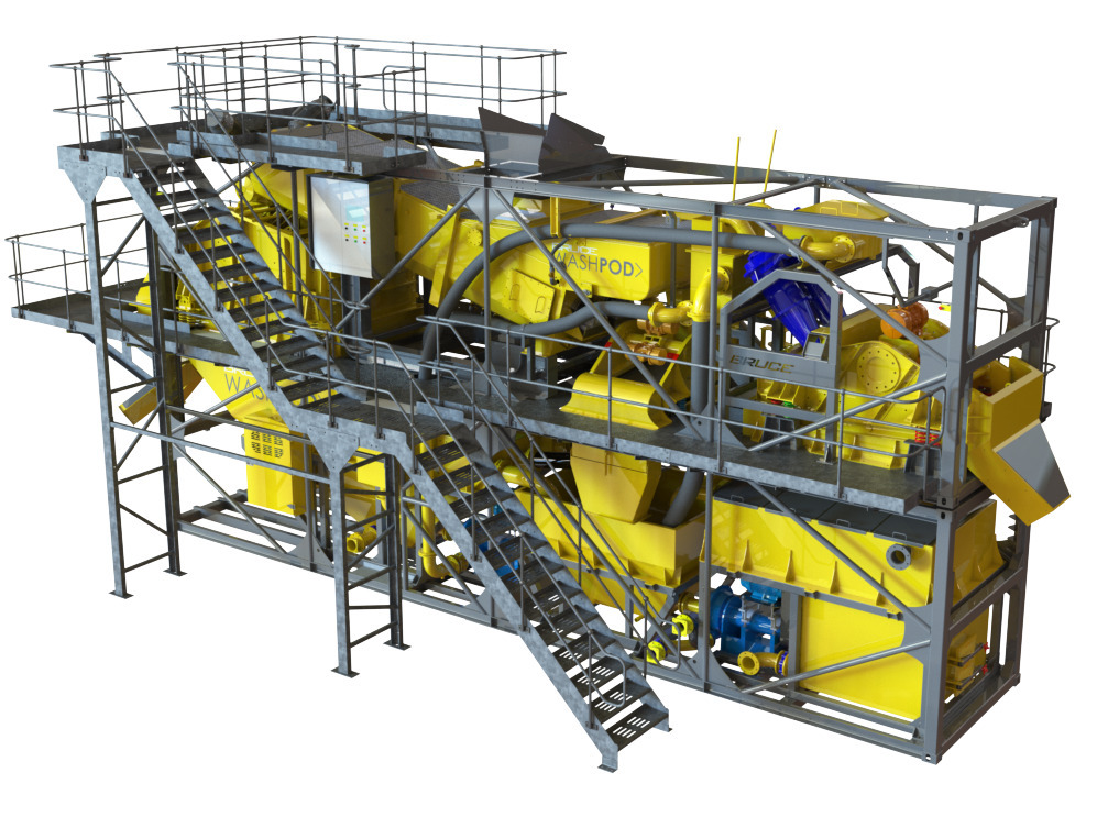 Bruce Complete Modular Twin Platform Washplant - Bouwmachine: afbeelding 5 Bruce Complete Modular Twin Platform Washplant - Bouwmachine: afbeelding 5