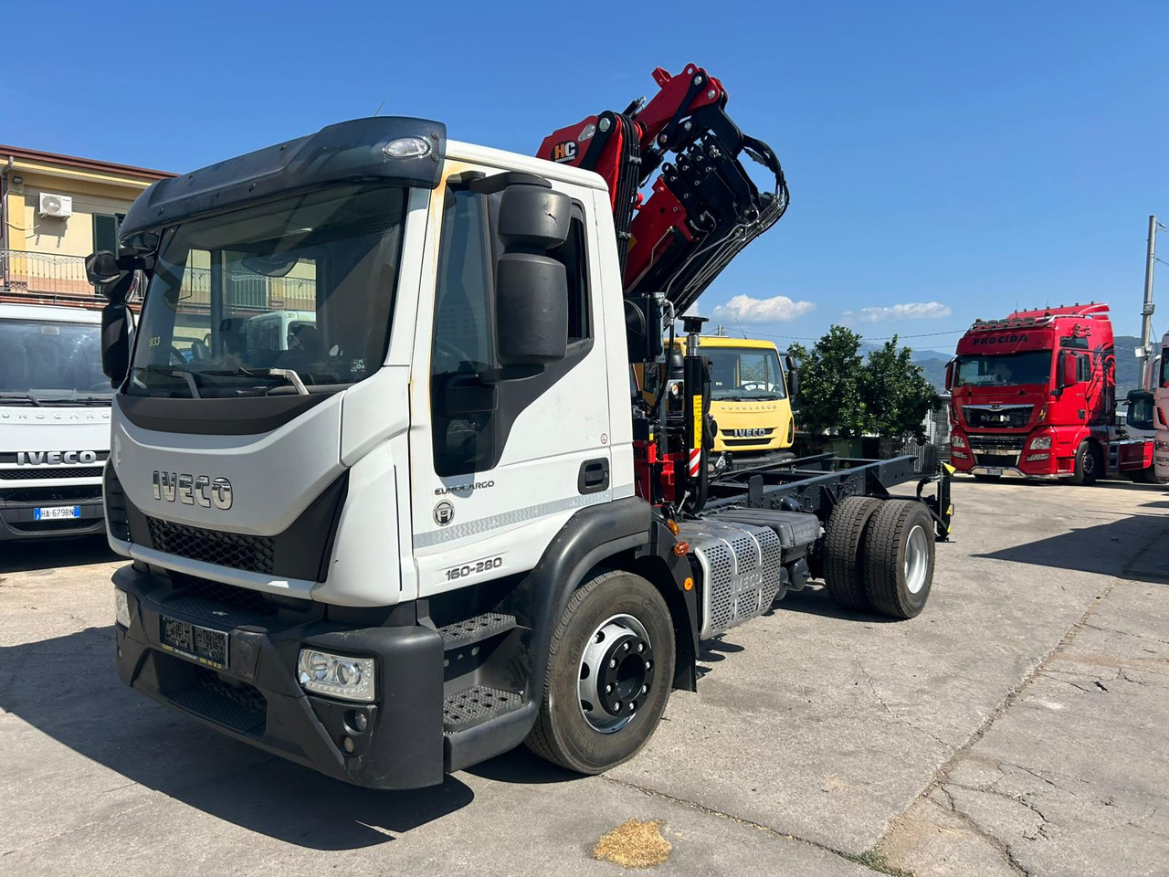 IVECO EUROCARGO 160-280 - Kraanwagen: afbeelding 1 IVECO EUROCARGO 160-280 - Kraanwagen: afbeelding 1