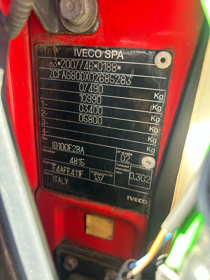 IVECO EUROCARGO 80-190 - Chassis vrachtwagen: afbeelding 2 IVECO EUROCARGO 80-190 - Chassis vrachtwagen: afbeelding 2