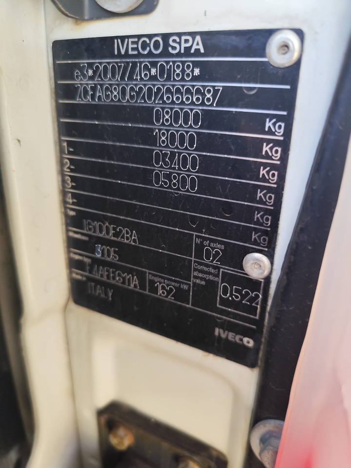 IVECO EUROCARGO 80-220 - Kraanwagen: afbeelding 2 IVECO EUROCARGO 80-220 - Kraanwagen: afbeelding 2