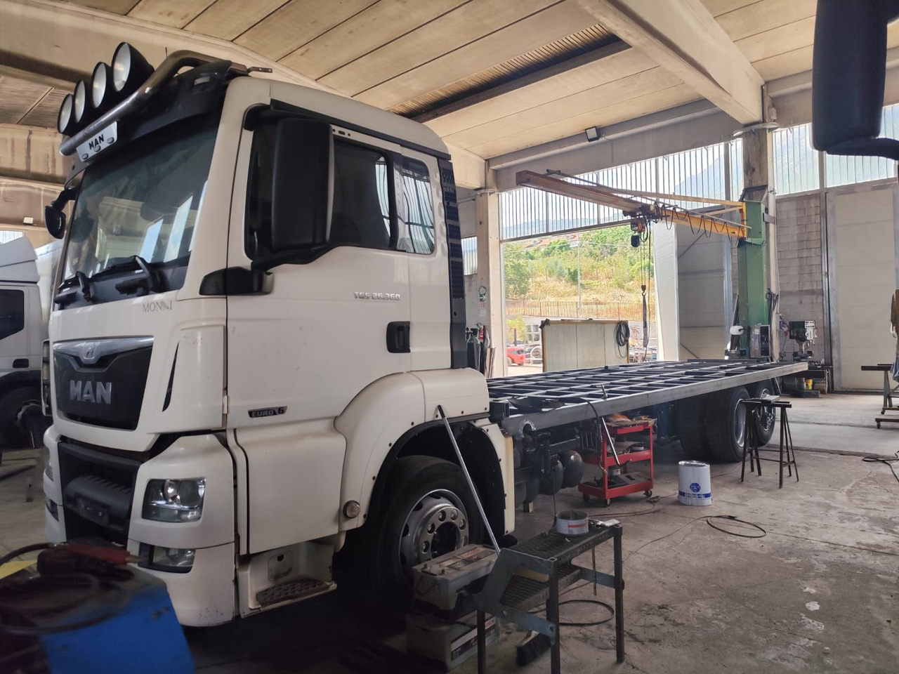 MAN TGS 26.360 - Vrachtwagen met open laadbak: afbeelding 1 MAN TGS 26.360 - Vrachtwagen met open laadbak: afbeelding 1