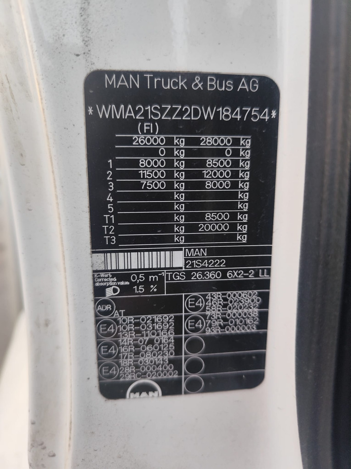 MAN TGS 26.360 - Vrachtwagen met open laadbak: afbeelding 2 MAN TGS 26.360 - Vrachtwagen met open laadbak: afbeelding 2