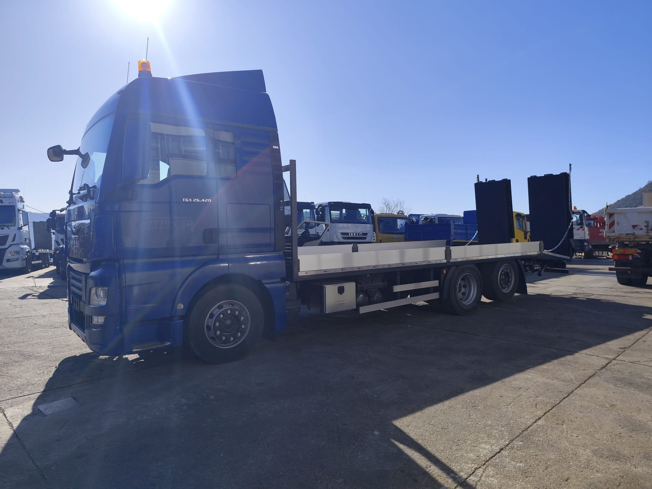 Vrachtwagen met open laadbak MAN TGX 26.420: afbeelding 20 Vrachtwagen met open laadbak MAN TGX 26.420: afbeelding 20