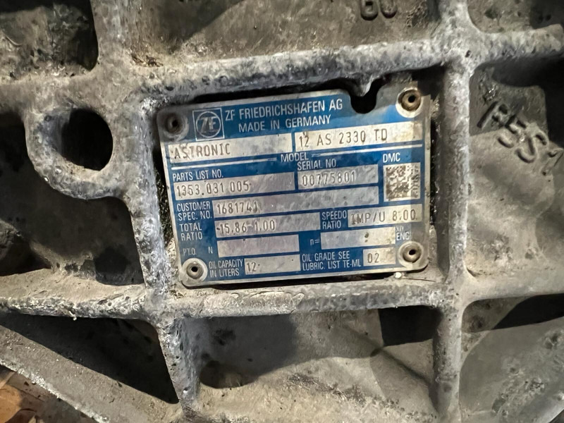 ZF 12AS2330TD - Versnellingsbak: afbeelding 5 ZF 12AS2330TD - Versnellingsbak: afbeelding 5