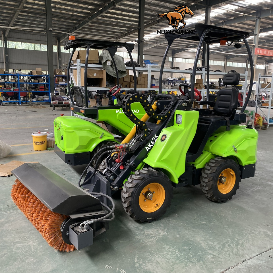 MEGALOAD AK625 Mini Wheel Loader Compact Size Articulated Diesel Kubota Engine P AK625 - Wiellader: afbeelding 5 MEGALOAD AK625 Mini Wheel Loader Compact Size Articulated Diesel Kubota Engine P AK625 - Wiellader: afbeelding 5