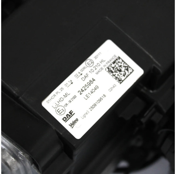 DAF XG Koplamp Links 2188984 Nieuw - Koplamp voor Vrachtwagen: afbeelding 3 DAF XG Koplamp Links 2188984 Nieuw - Koplamp voor Vrachtwagen: afbeelding 3