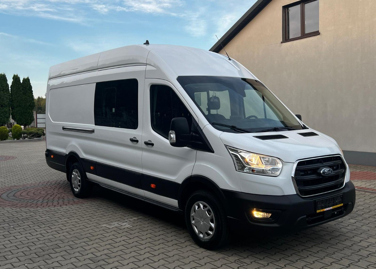 Ford Tramsit Max Doka 6- osobowy Stan jak Nowy Maxi Salon Polska - Bestelwagen met dubbele cabine: afbeelding 3 Ford Tramsit Max Doka 6- osobowy Stan jak Nowy Maxi Salon Polska - Bestelwagen met dubbele cabine: afbeelding 3