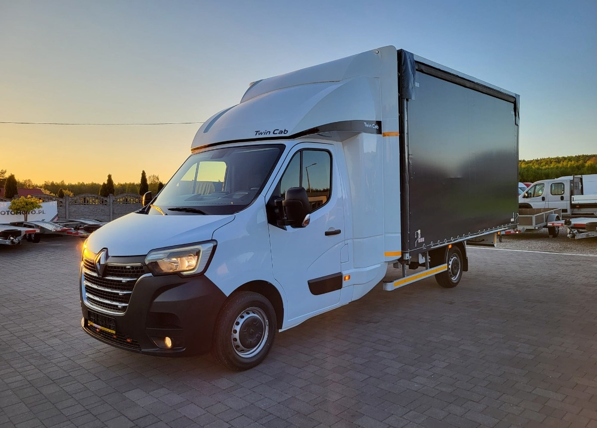 Schuifzeilen bestelwagen Renault Master 10 europalet Salon Polska Masrer Kabina XXL: afbeelding 9