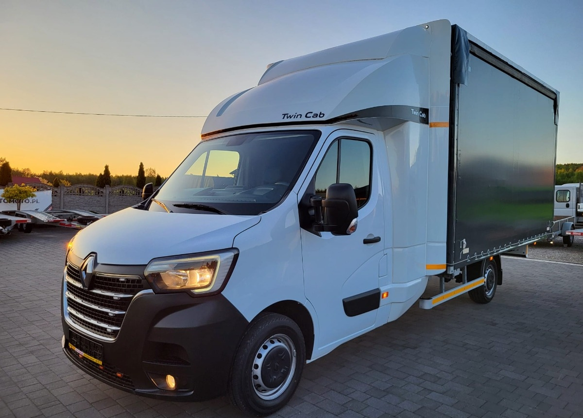 Schuifzeilen bestelwagen Renault Master 10 europalet Salon Polska Masrer Kabina XXL: afbeelding 7