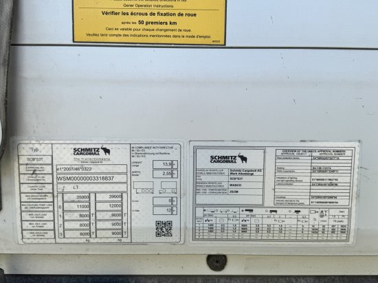 Schmitz SCS BS/Curtainsider S3T - Schuifzeiloplegger: afbeelding 3 Schmitz SCS BS/Curtainsider S3T - Schuifzeiloplegger: afbeelding 3