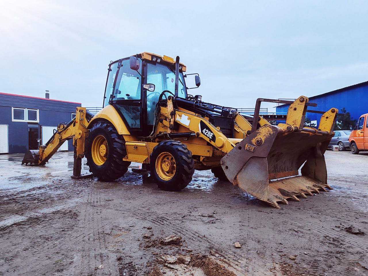 CATERPILLAR 428E - Graaflaadmachine: afbeelding 1 CATERPILLAR 428E - Graaflaadmachine: afbeelding 1