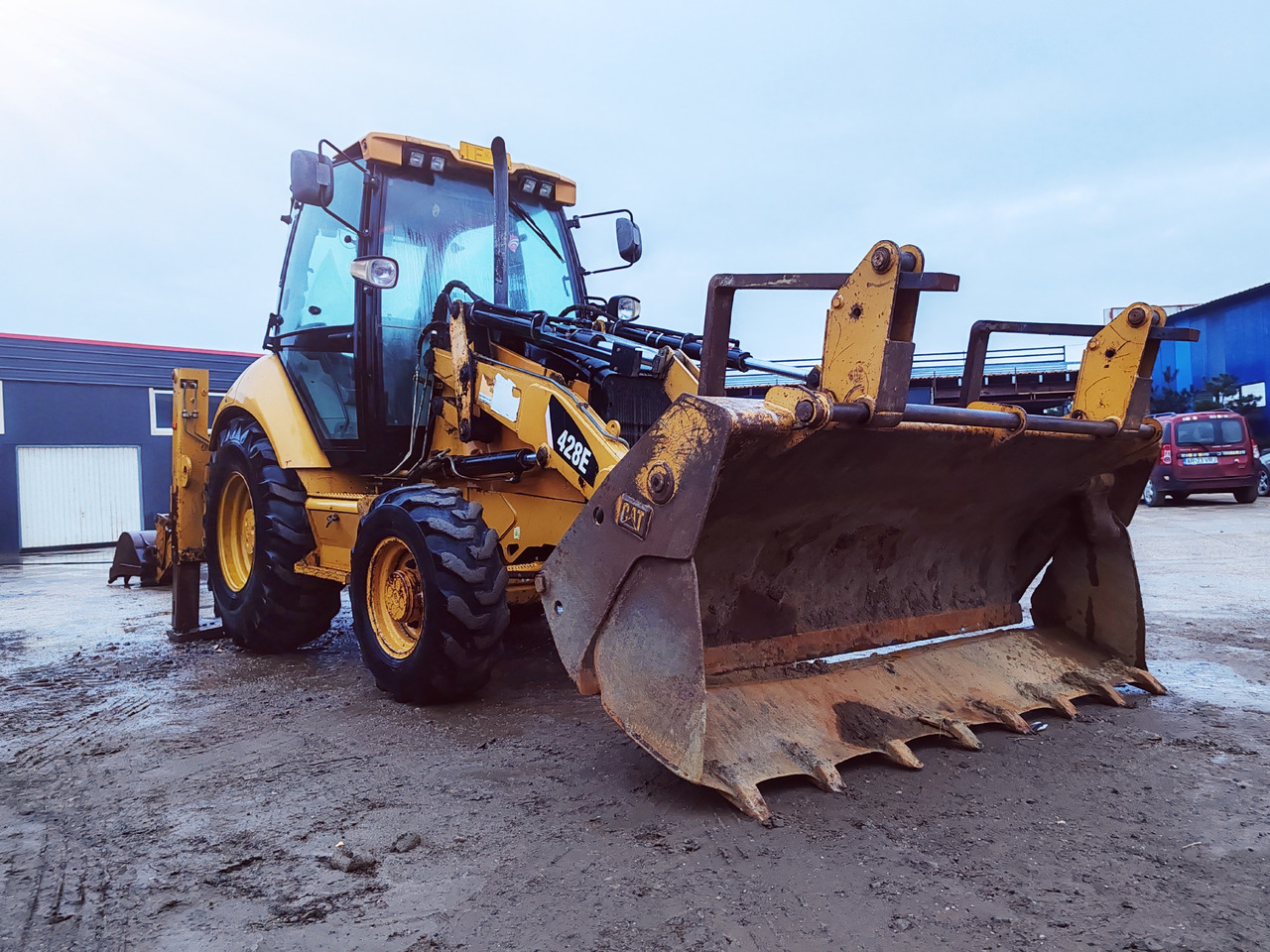CATERPILLAR 428E - Graaflaadmachine: afbeelding 4 CATERPILLAR 428E - Graaflaadmachine: afbeelding 4