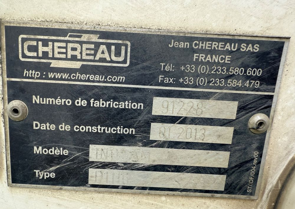 Chereau Inogam - Koelwagen oplegger: afbeelding 5 Chereau Inogam - Koelwagen oplegger: afbeelding 5