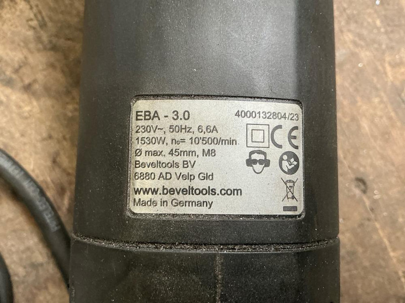Bevel Tools Eba 3.0 - Metaalbewerkingsmachine: afbeelding 4 Bevel Tools Eba 3.0 - Metaalbewerkingsmachine: afbeelding 4