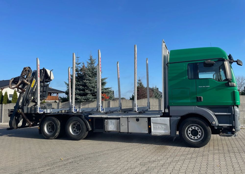 MAN TGX 26.500, 6x4, HDS EPSILOM M12Z, do transportu drewna. - Houttransport: afbeelding 4 MAN TGX 26.500, 6x4, HDS EPSILOM M12Z, do transportu drewna. - Houttransport: afbeelding 4