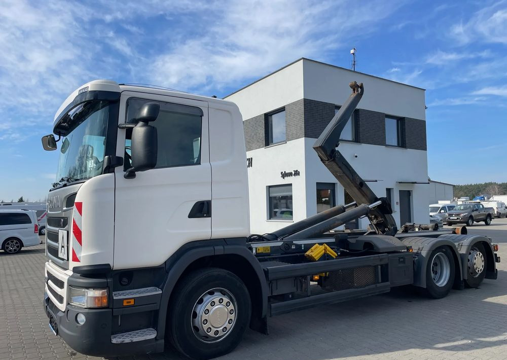 Scania R410 Hakowiec MEILLER RK20 65 - Haakarmsysteem vrachtwagen: afbeelding 1 Scania R410 Hakowiec MEILLER RK20 65 - Haakarmsysteem vrachtwagen: afbeelding 1