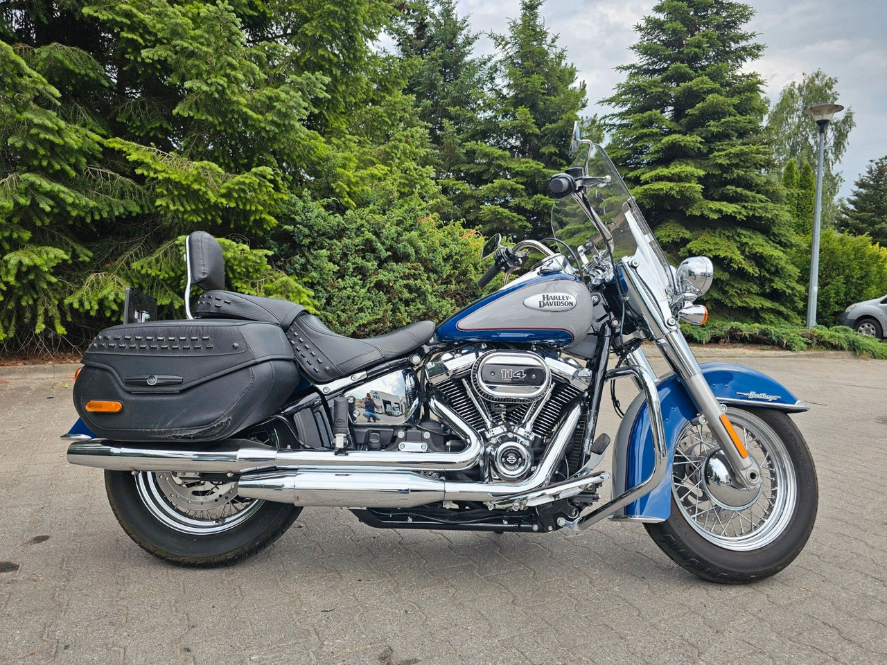 Harley-Davidson SOFTAIL Heritage Classic 114 nur 600km! Gepflegt - Motorfiets: afbeelding 5 Harley-Davidson SOFTAIL Heritage Classic 114 nur 600km! Gepflegt - Motorfiets: afbeelding 5