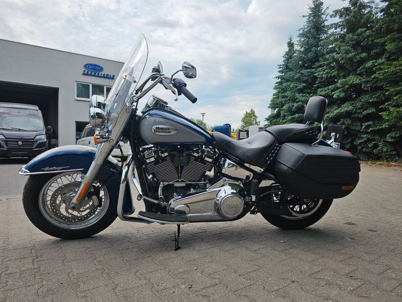 Harley-Davidson SOFTAIL Heritage Classic 114 nur 600km! Gepflegt - Motorfiets: afbeelding 4 Harley-Davidson SOFTAIL Heritage Classic 114 nur 600km! Gepflegt - Motorfiets: afbeelding 4