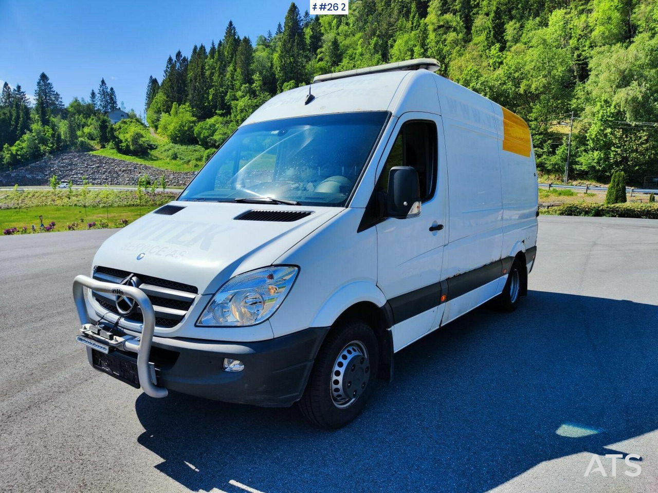 2014 Mercedes Sprinter 516CDI Wash truck. Feierabend & Fock, Steam. - Gesloten bestelwagen: afbeelding 1 2014 Mercedes Sprinter 516CDI Wash truck. Feierabend & Fock, Steam. - Gesloten bestelwagen: afbeelding 1