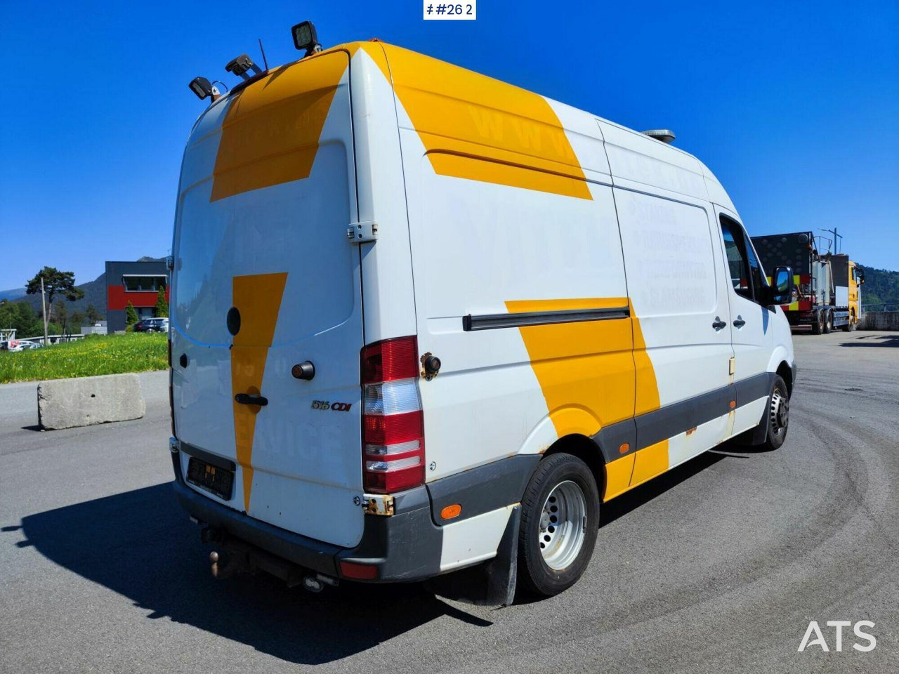 2014 Mercedes Sprinter 516CDI Wash truck. Feierabend & Fock, Steam. - Gesloten bestelwagen: afbeelding 4 2014 Mercedes Sprinter 516CDI Wash truck. Feierabend & Fock, Steam. - Gesloten bestelwagen: afbeelding 4